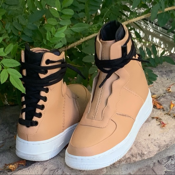 Nike AF1 Rebel XX AO1525-200 Tan Leather Sneaker - Picture 12 of 15